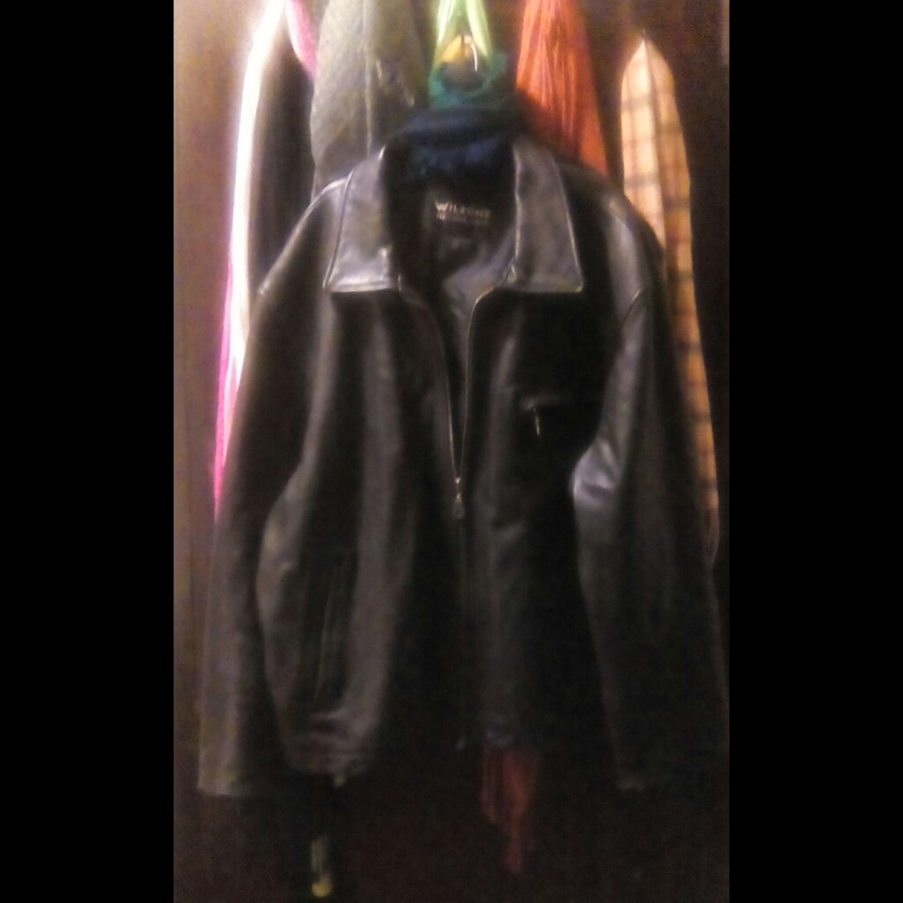 Leather jacket